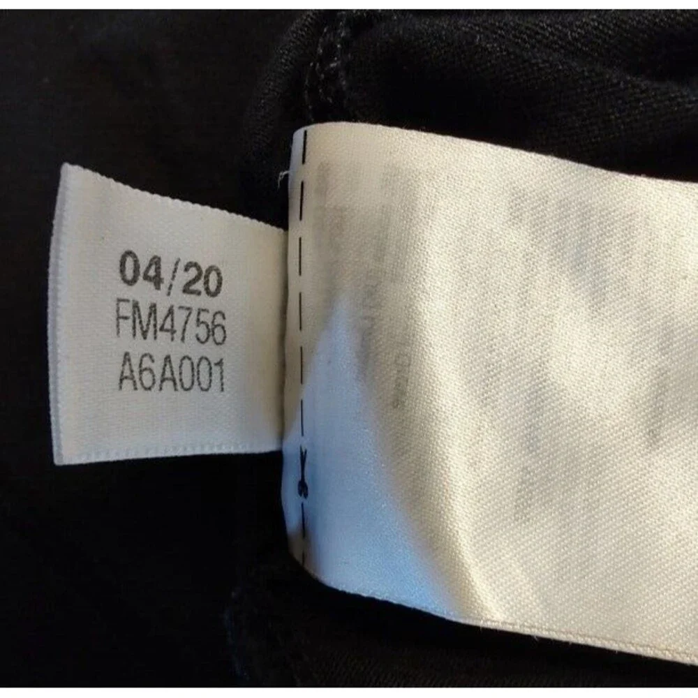 Men's Adidas Spell Out Black Cotton T Shirt Size Large